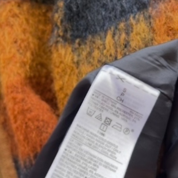 Schacket Chore coat Plaid Wool Blend Coat - Picture 5 of 6